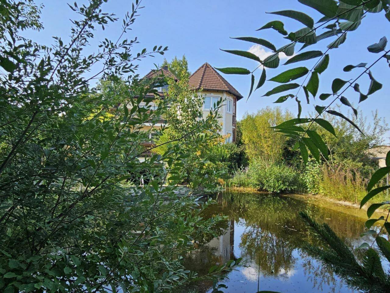 Ansicht Badeteich