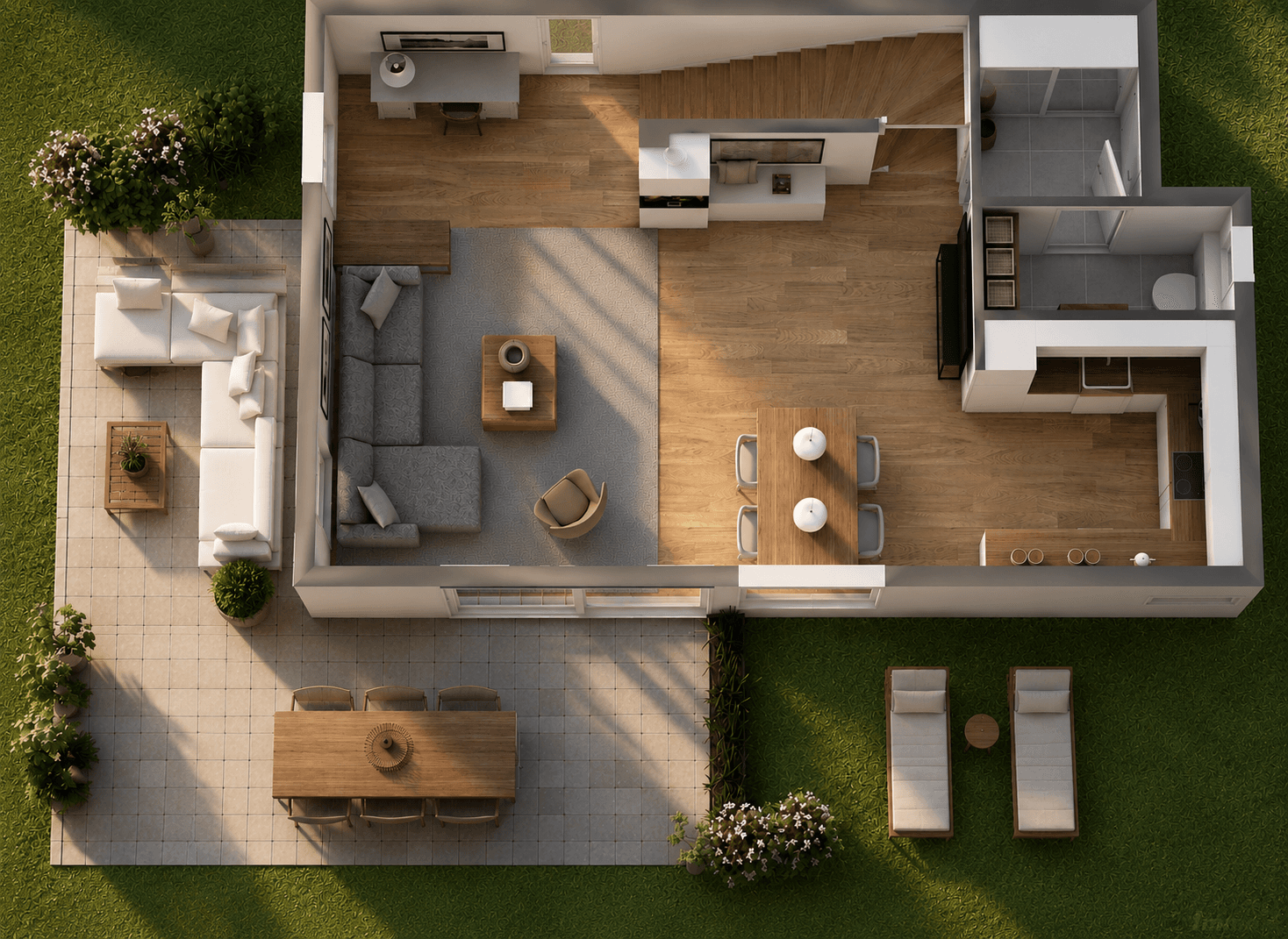 3D Grundriss EG