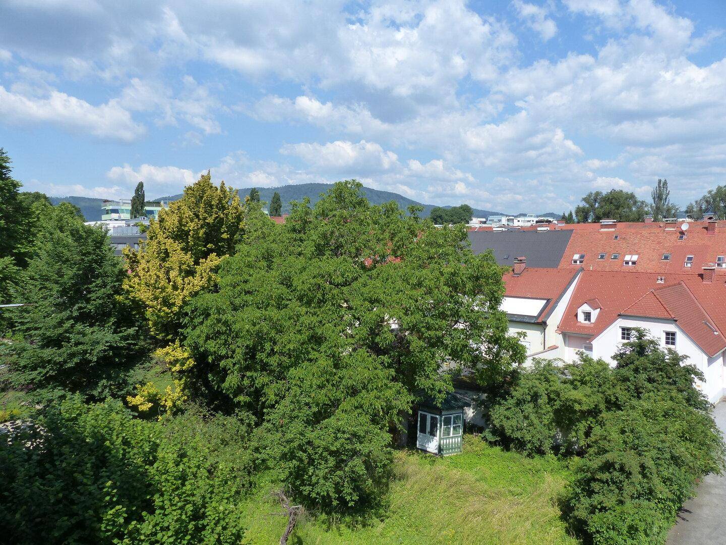 Ausicht vom Balkon