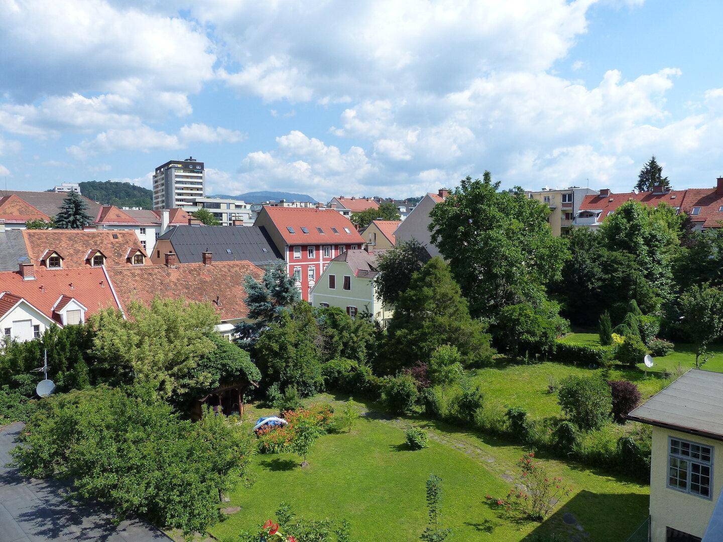 Ausicht vom Balkon