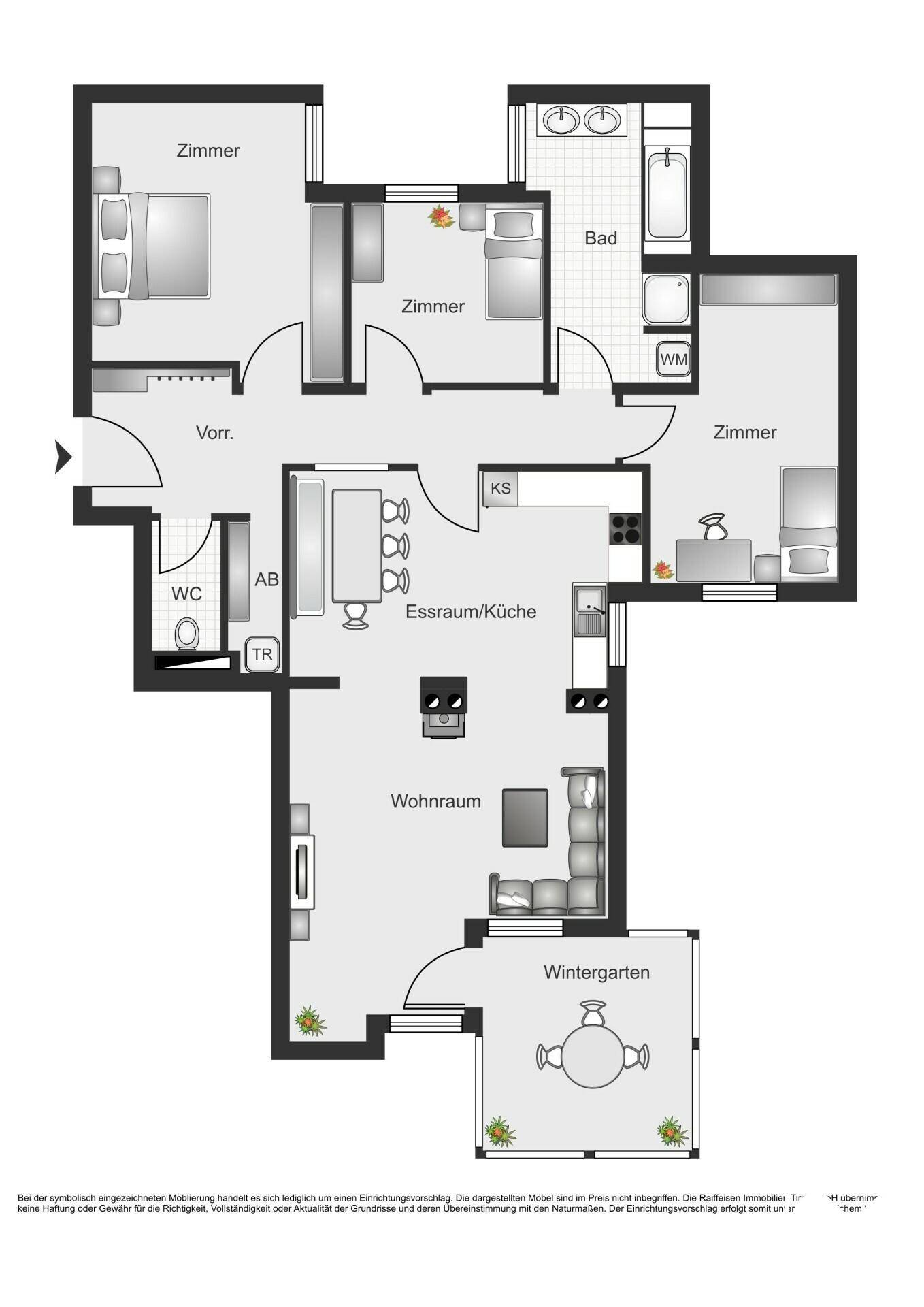 Wohnungsgrundriss