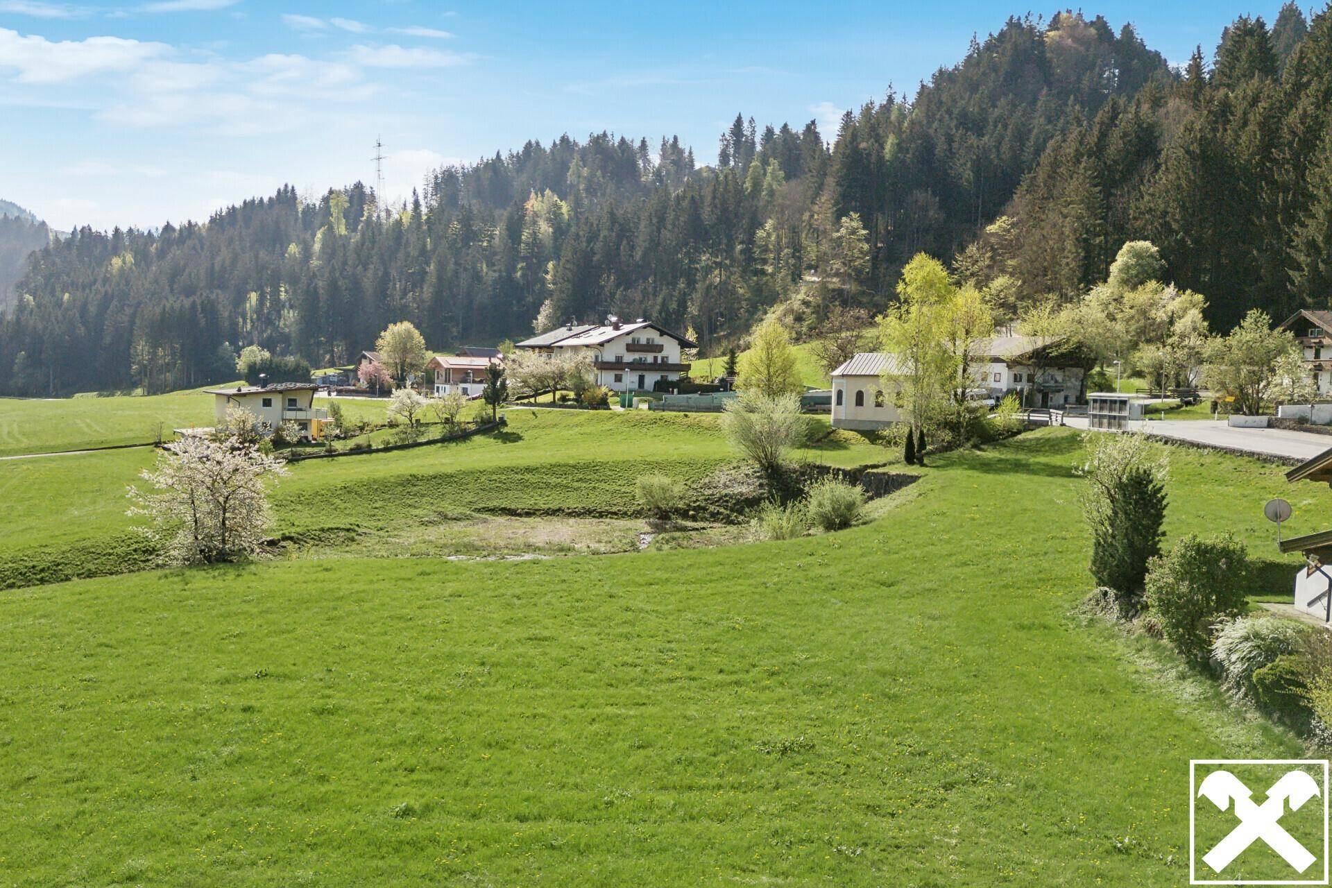 Baugrundstücke Blickrichtung Osten