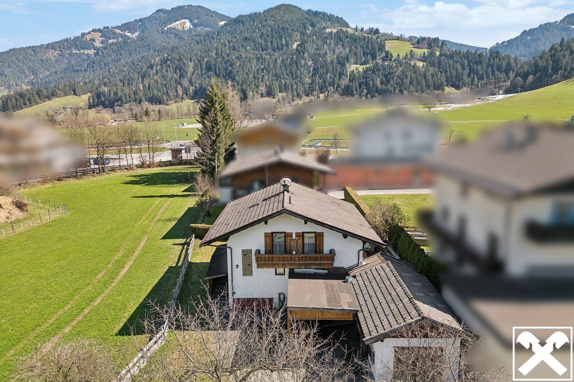 Blick zum Brandstadl