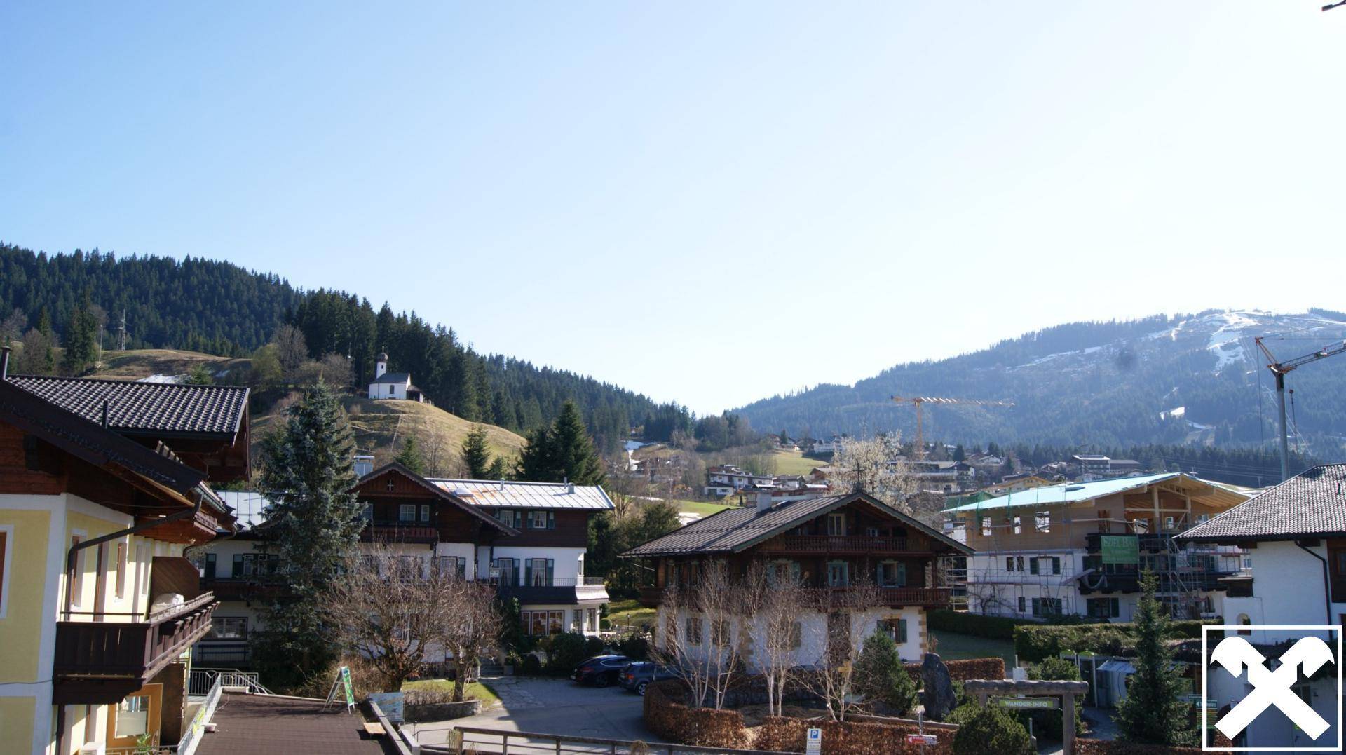 Aussicht Balkon Wohnzimmer
