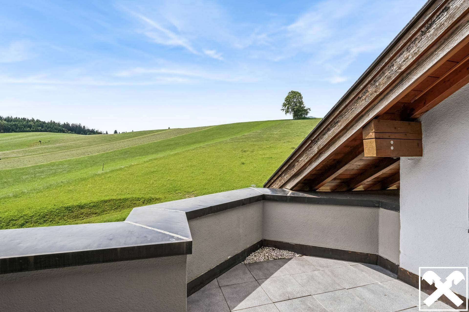Aussicht von der Terrasse