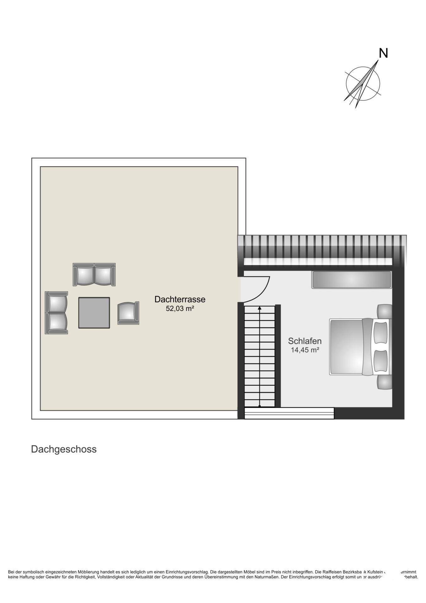 Grundriss Dachgeschoss