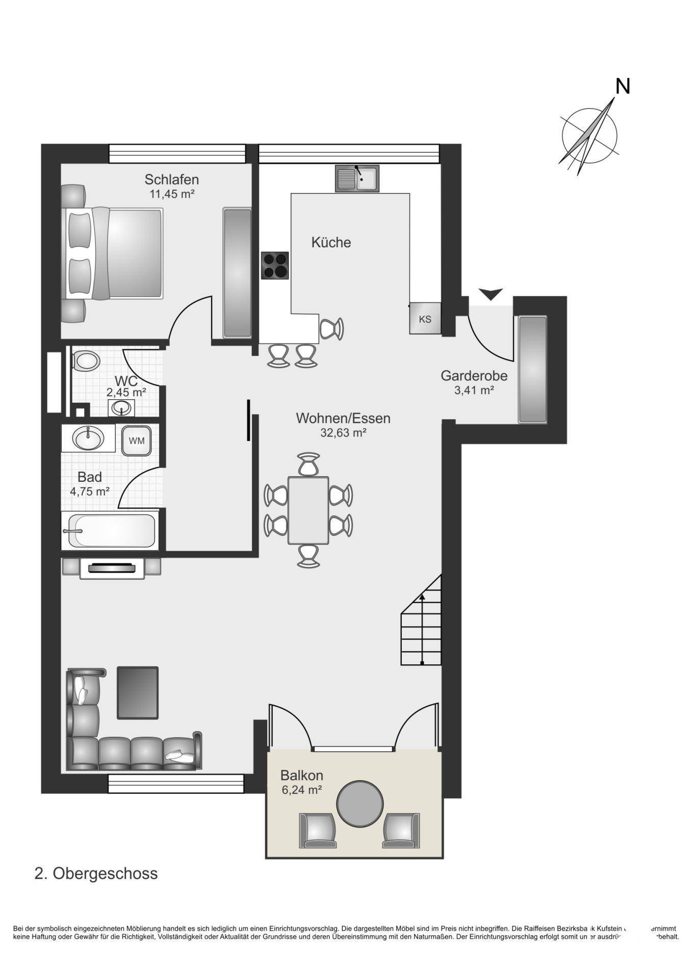 Grundriss Wohnung