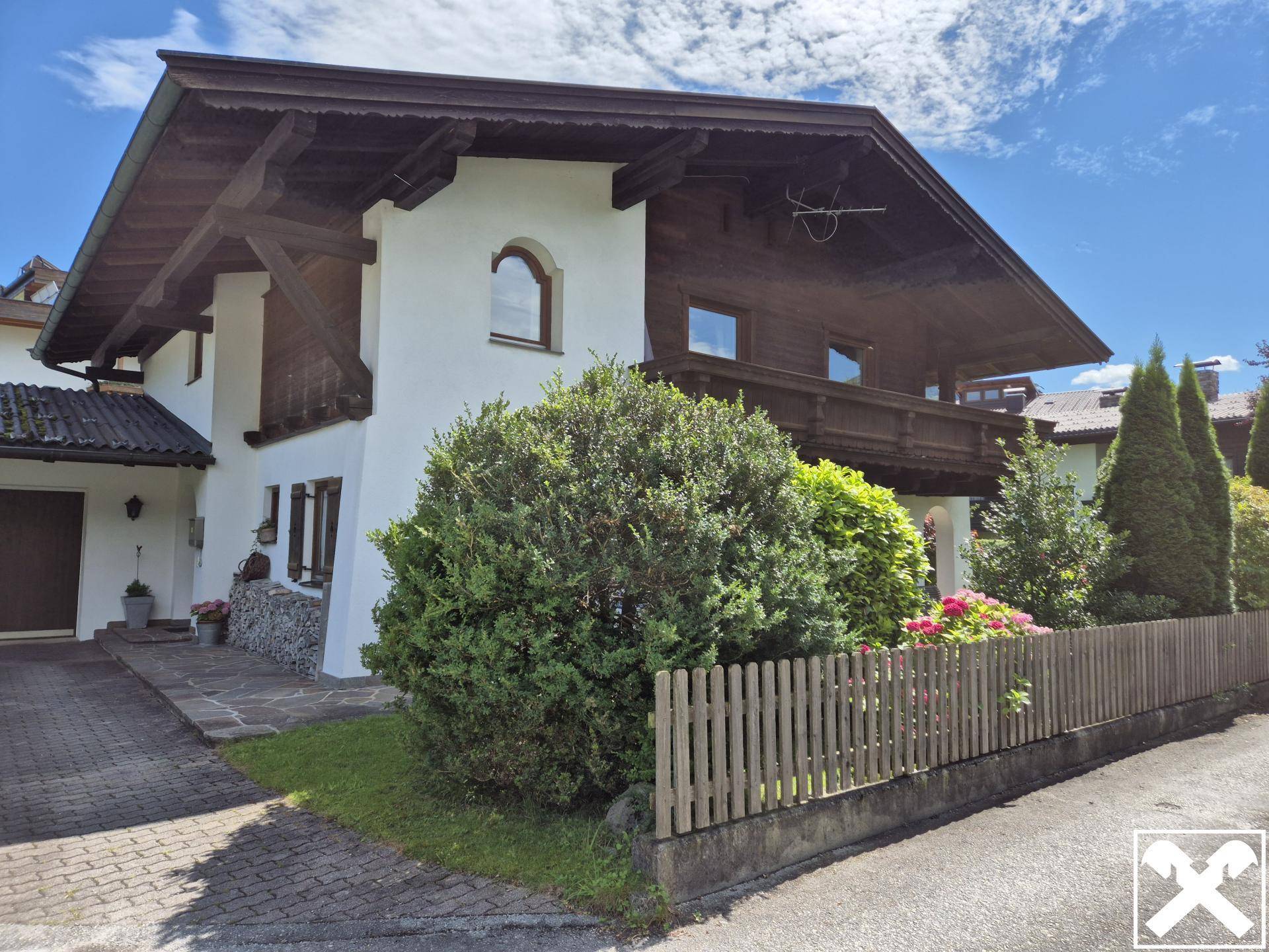 Vordere Hausansicht