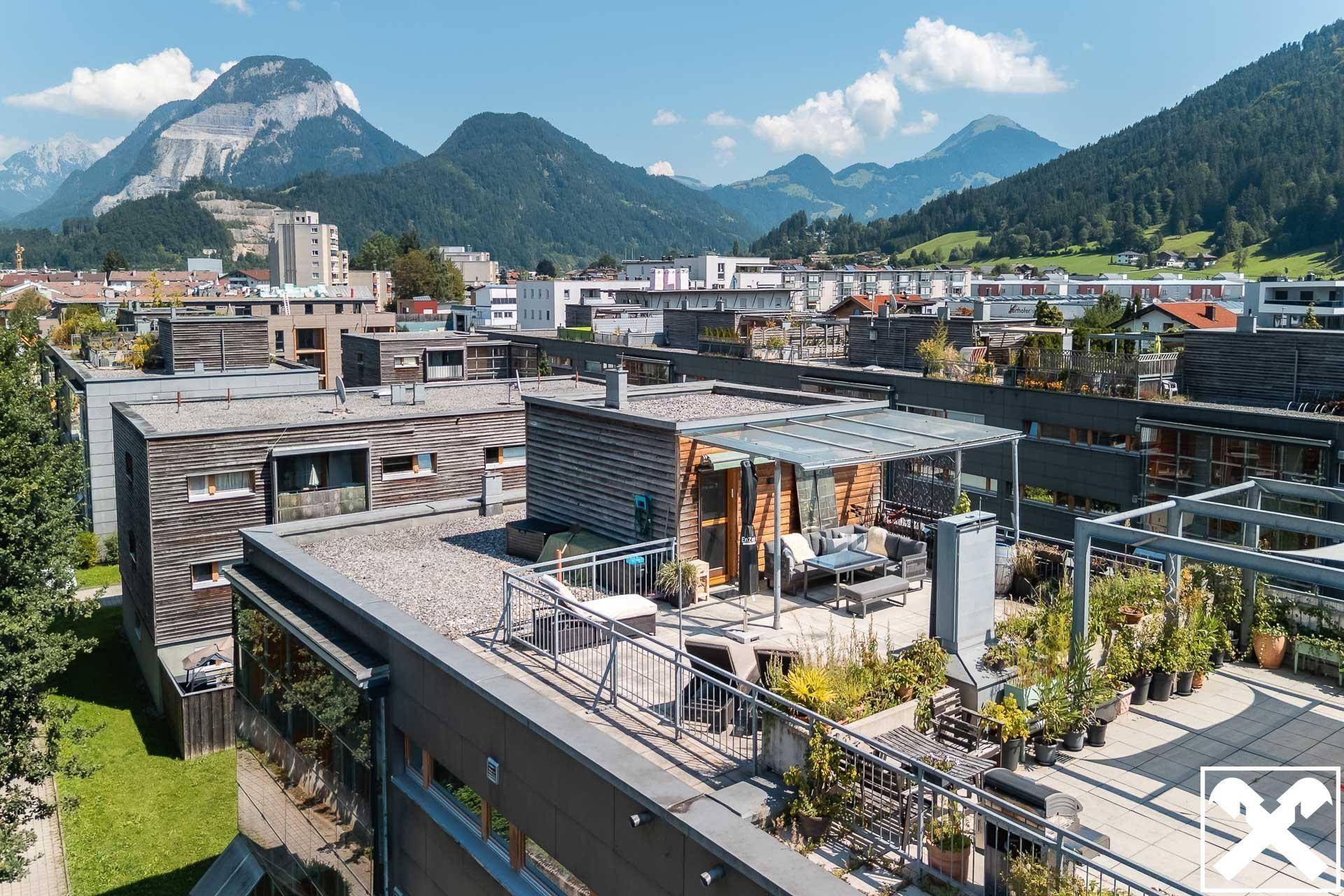 Blick zur Terrasse