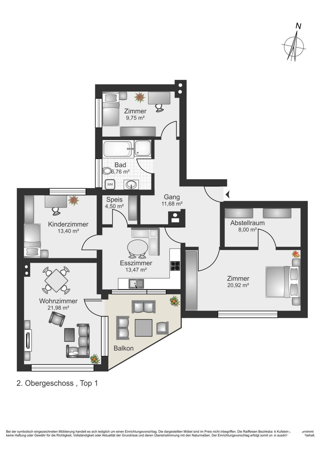 Wohnungsgrundriss