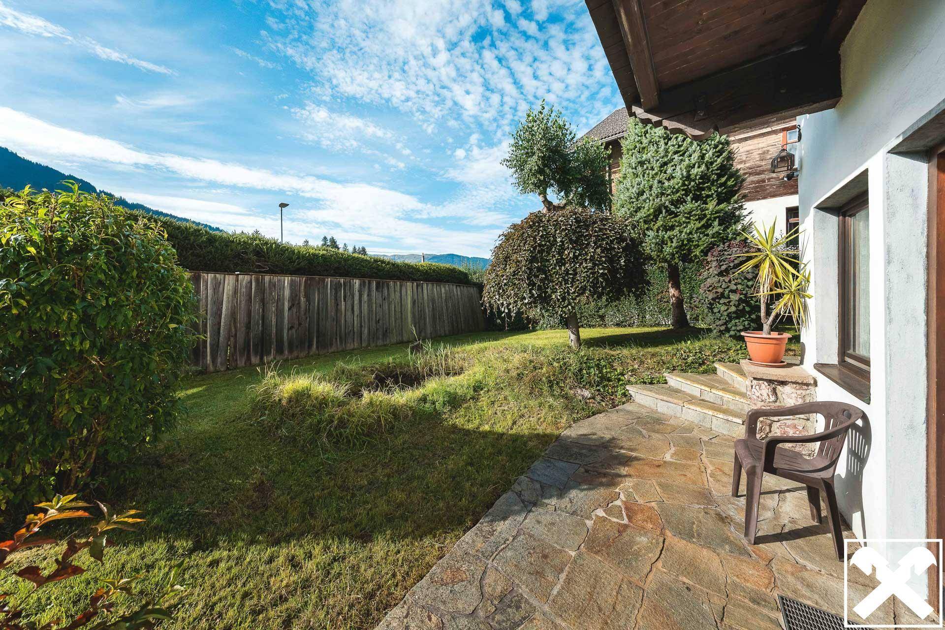 Terrasse und Garten