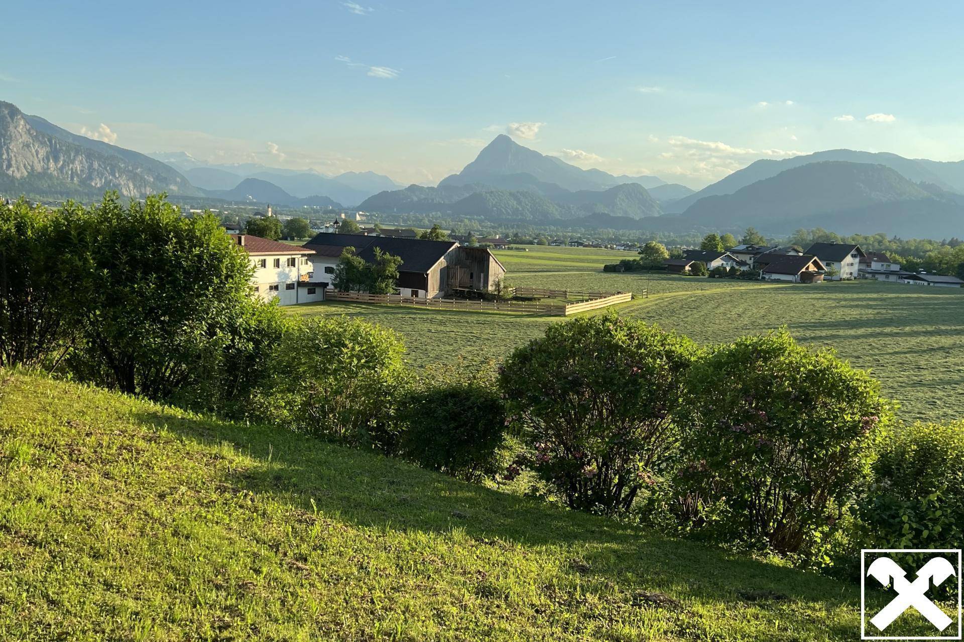 Ausblick vom Anwesen