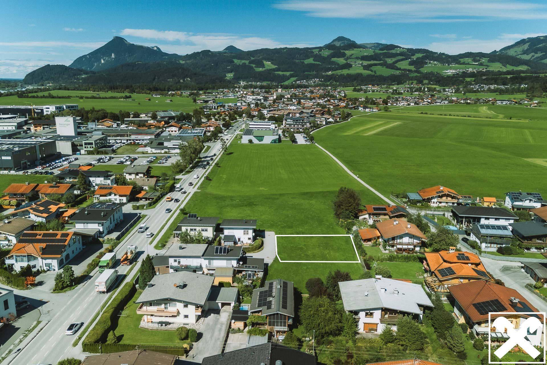 Weitblick ins Dorfzentrum