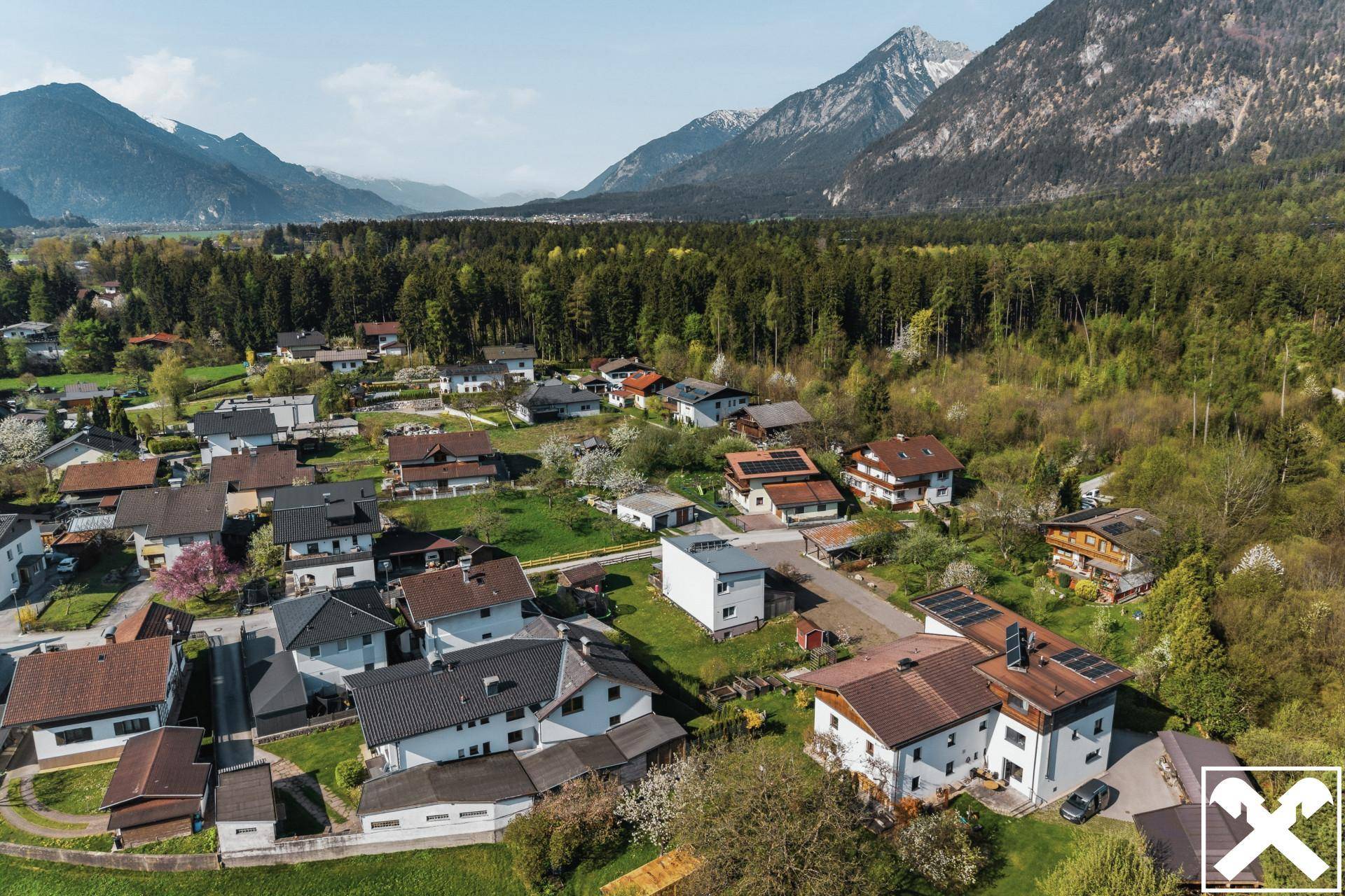 Baugrundstück für Doppelhaushälfte - Ansicht 2