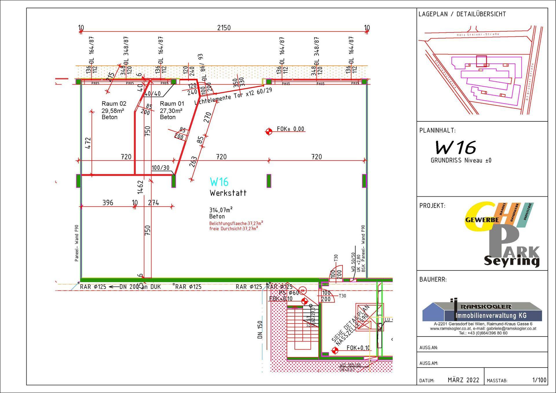 Verkaufsplan W16