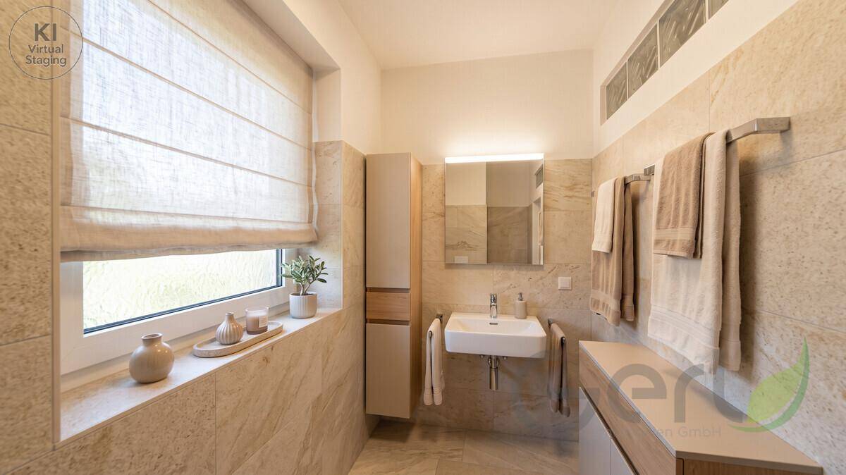 Badezimmer DG renoverit