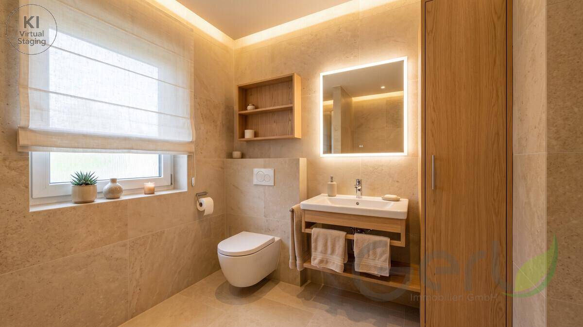 Badezimmer EG renoviert