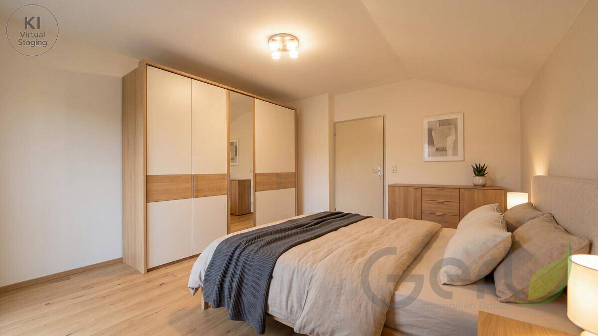 Schlafzimmer renoviert
