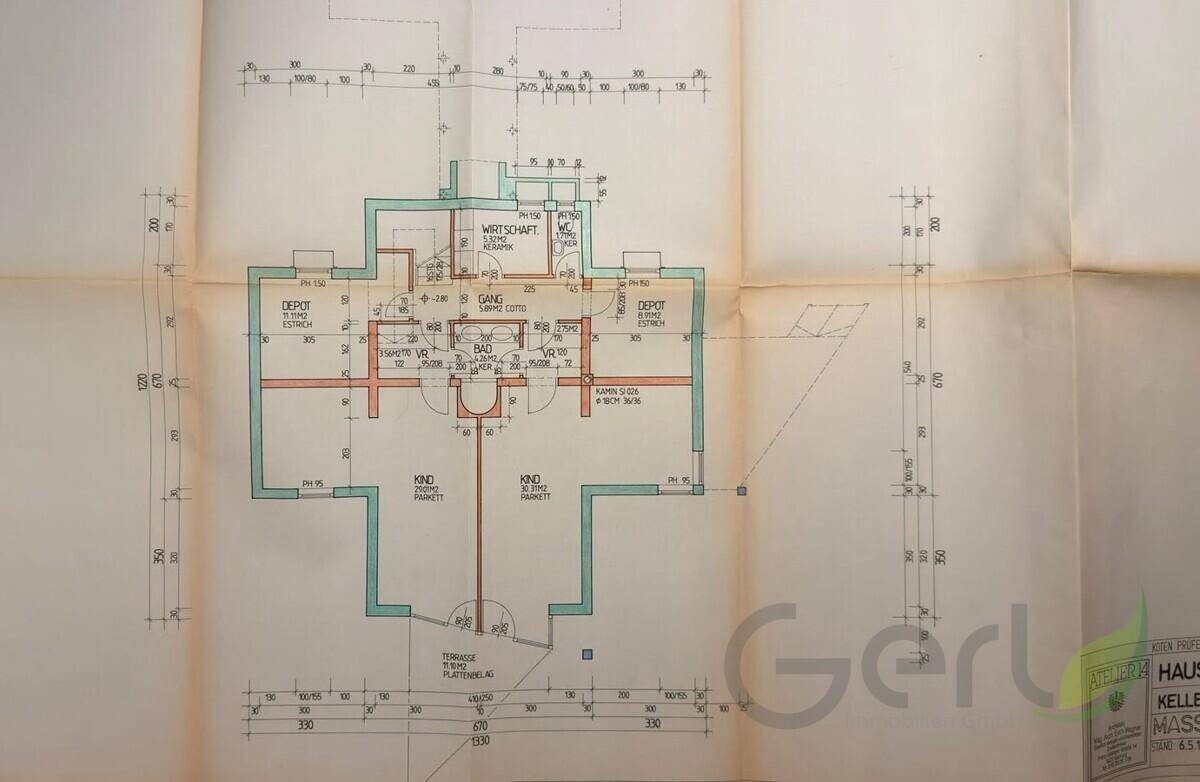 Grundriss Kellergeschoss