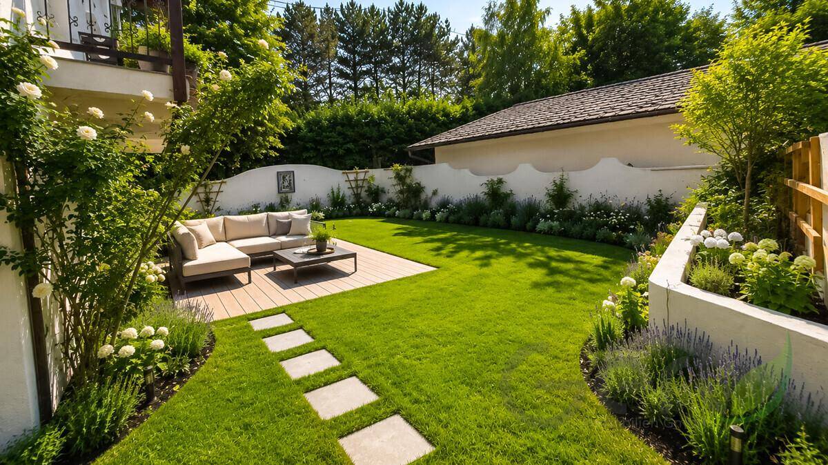 Garten Einrichtungsbeispiel