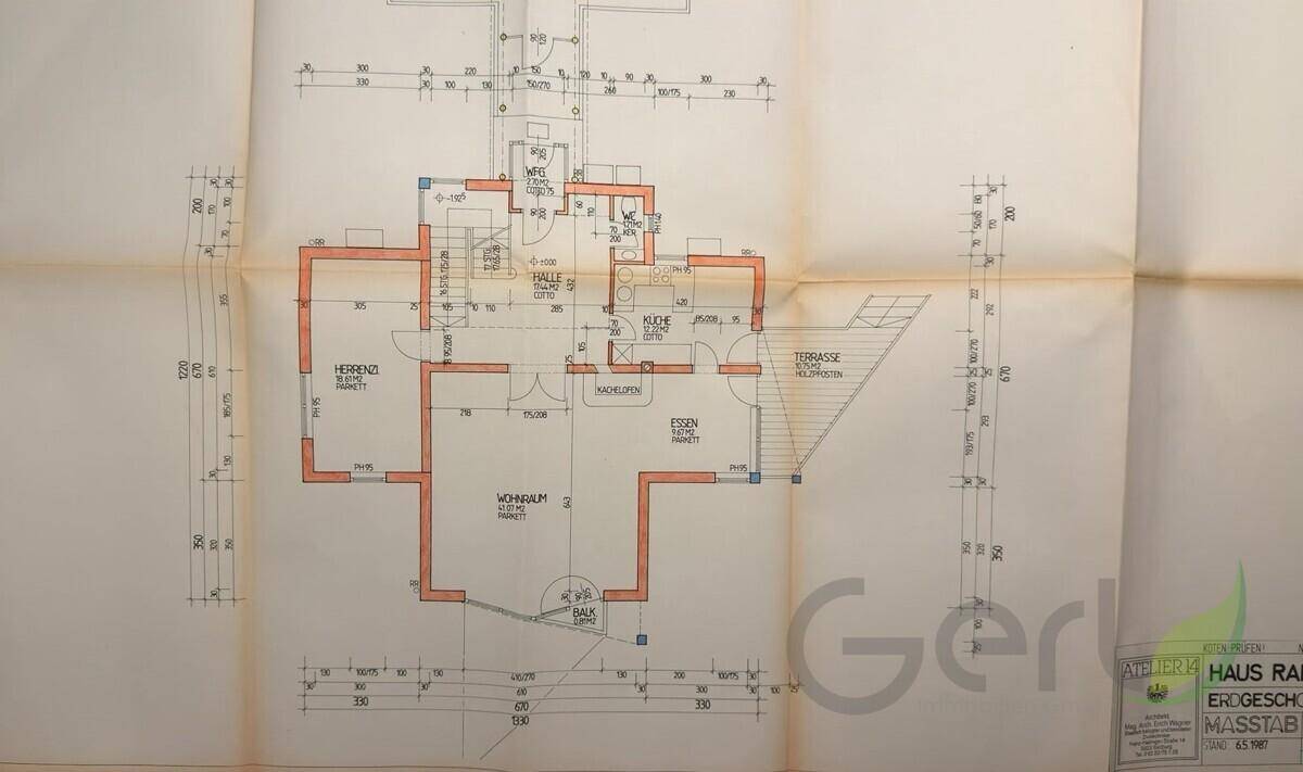 Grundriss Erdgeschoss
