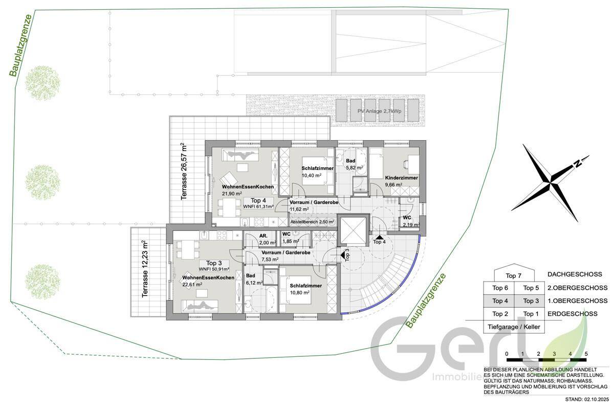 WALS SEVEN RESIDENCES Wohnen auf höchstem Niveau!2 Zimmer Terrassenwohnung im Süden von Salzburg – další