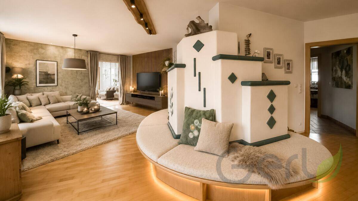 Exklusives Einfamilienhaus mit Wellness-, Garten- und Werkstattparadies - Widok 3