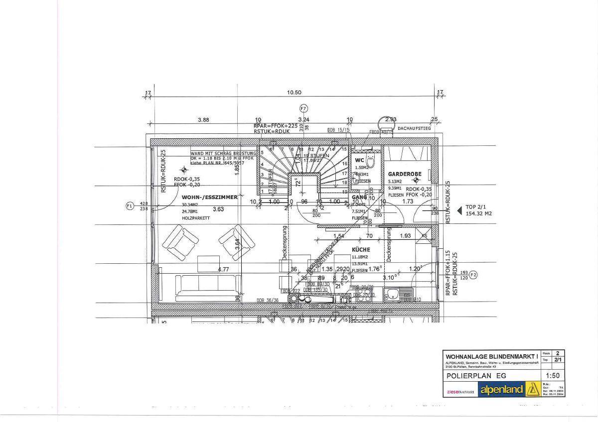 BLINDENMARKT I/1, geförderte Mietwohnung mit Kaufoption, Haus 2/ TOP 1, 1000/00008390/00001201 - Więcej