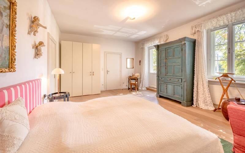 Altbauwohnung-Salzburg-Altstadt-Schlafzimmer