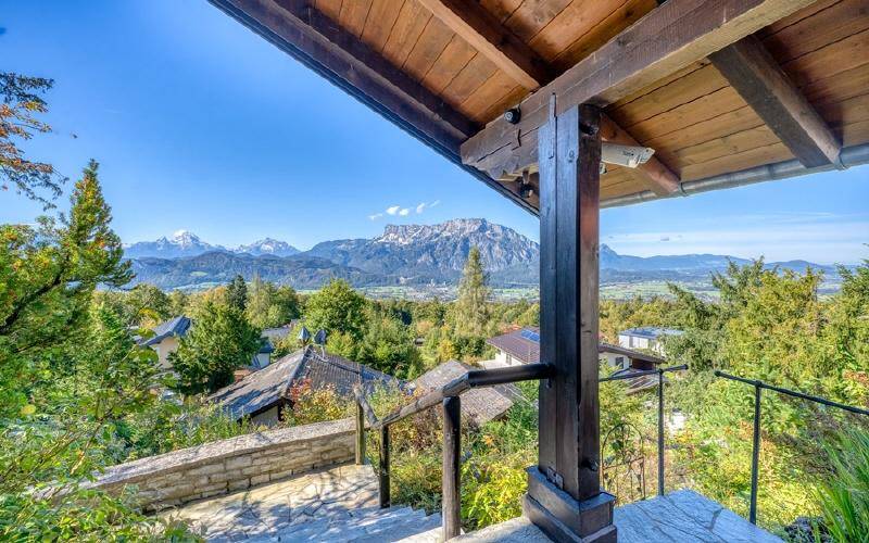 Landhaus-Puch bei Salzburg-Ausblick