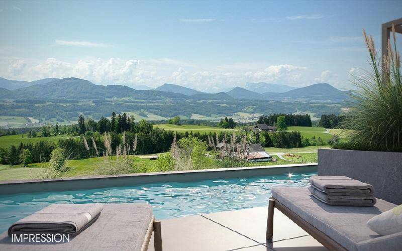 Grundstück-Thalgau bei Salzburg-Aussicht-Terrasse