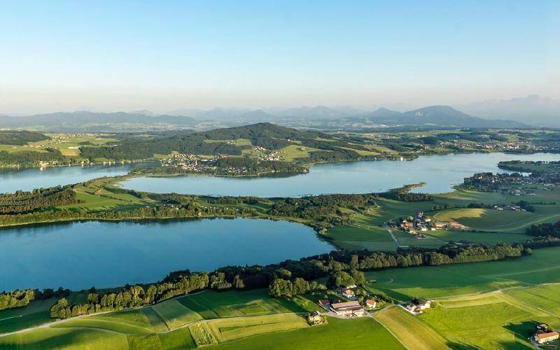 Poolvilla-Trumer-Seen-Umgebung