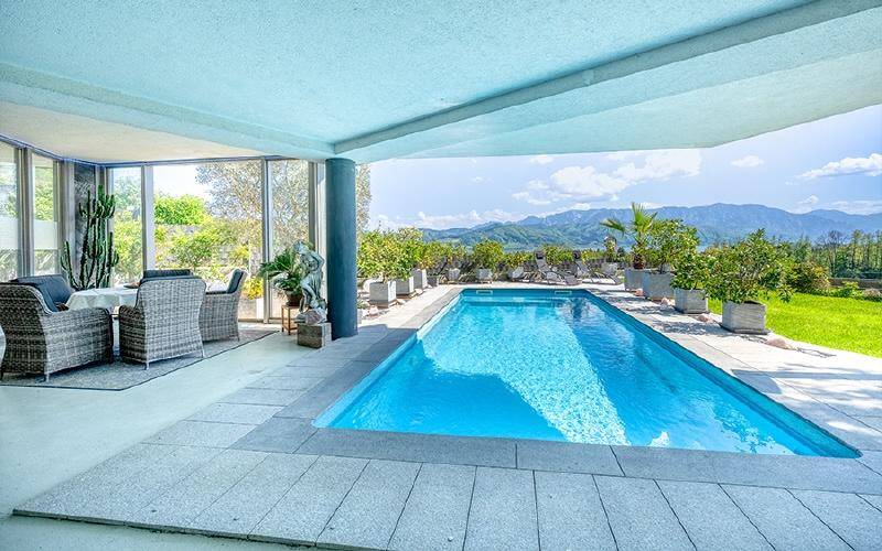 Einfamilienhaus-Attersee-Pool