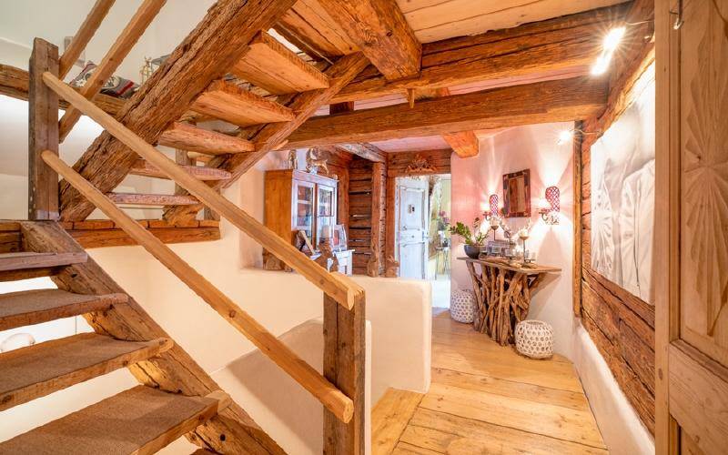 Bauernhaus-Mondsee-Wohn-Diele