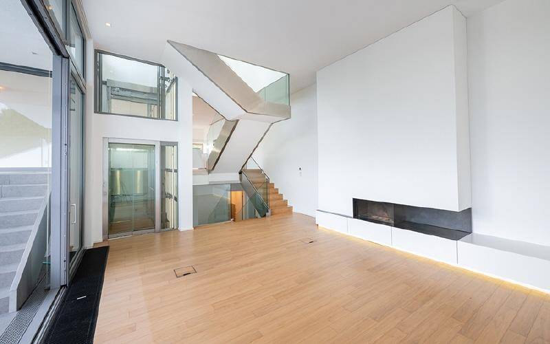 Panoramavilla-Salzburg-Parsch-Wohnzimmer