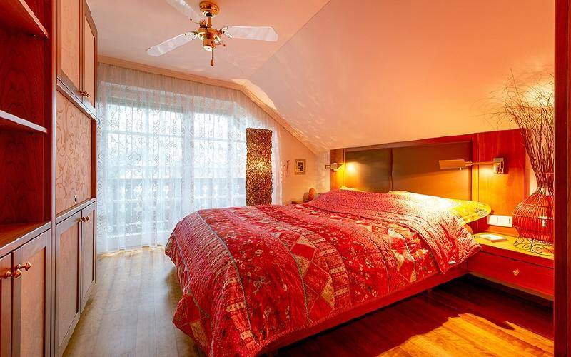 Ferienhaus-St-Wolfgang-Schlafzimmer
