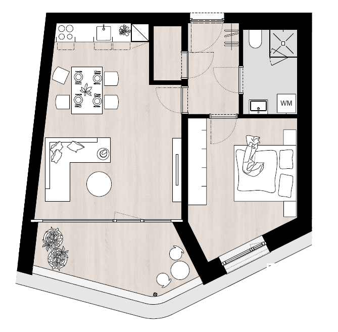 Grundriss Top C11