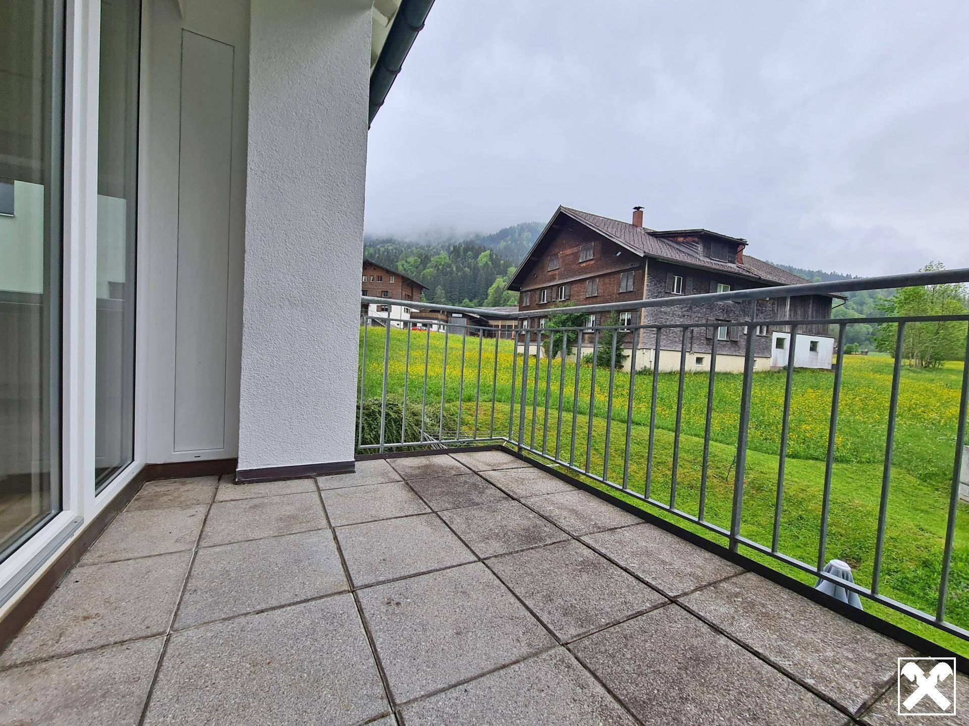 Balkon mit Aussicht