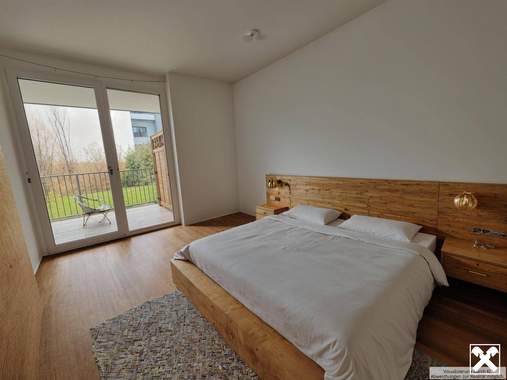 Schlafzimmer (Visualisierung durch KI)