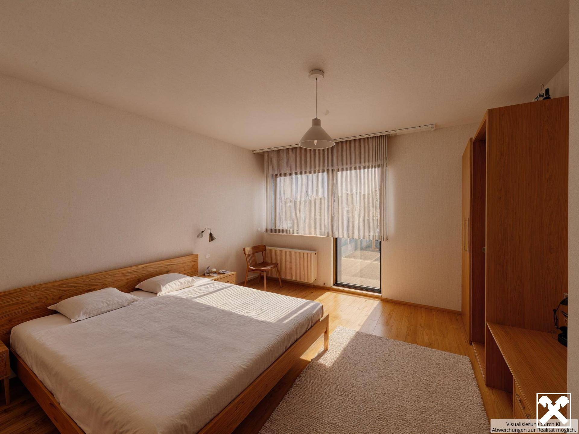 Schlafzimmer (Visualisierung durch KI)