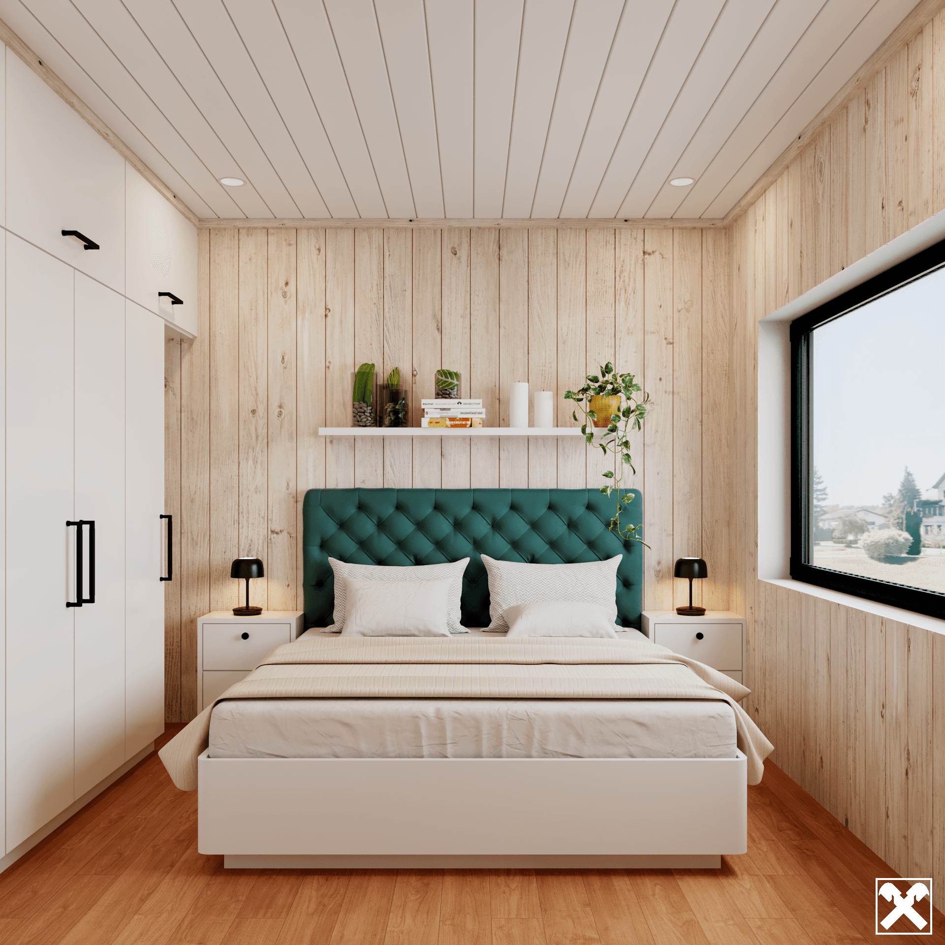 Visualisierung Schlafzimmer