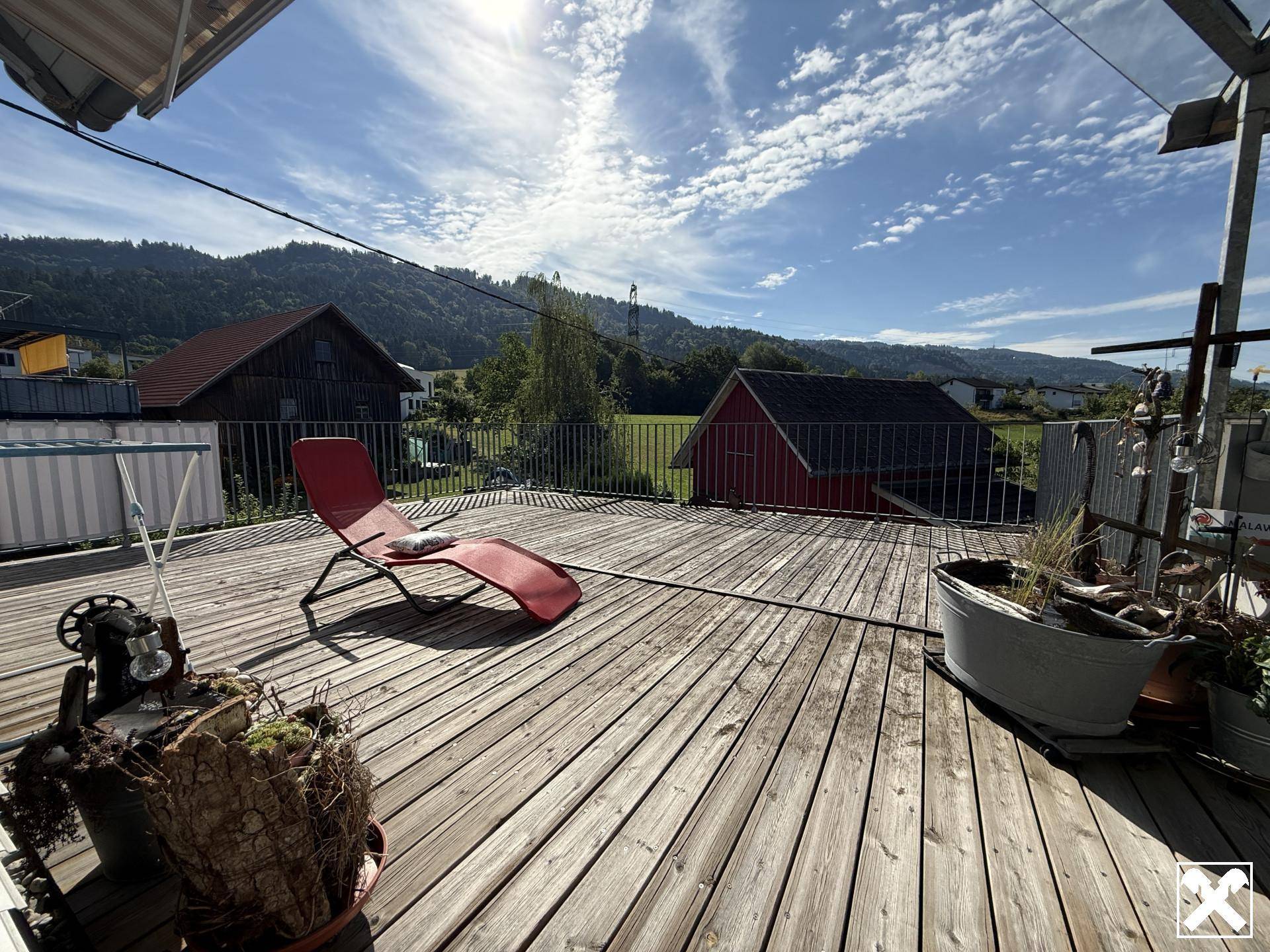 Terrasse Obergeschoss
