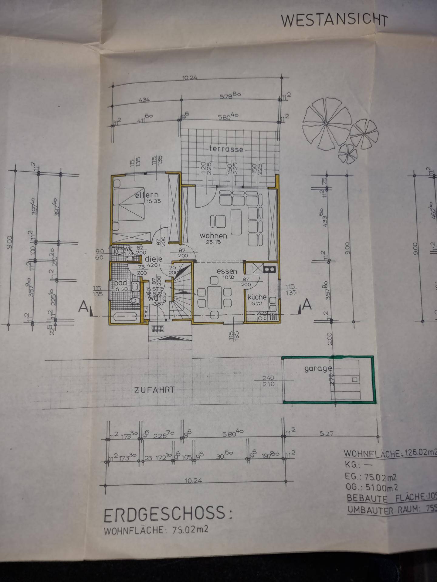 Grundriss Erdgeschoss