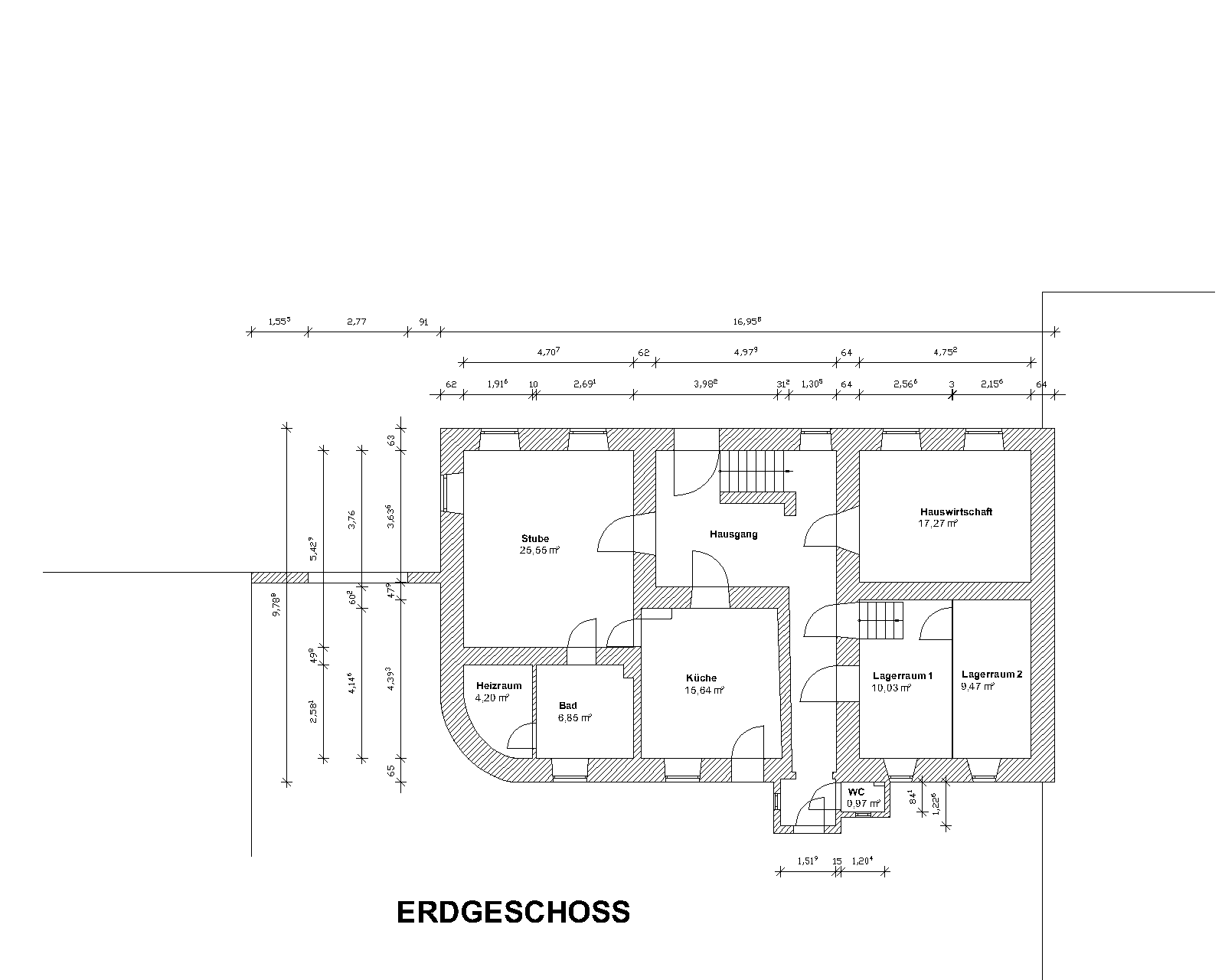 Grundrissplan EG