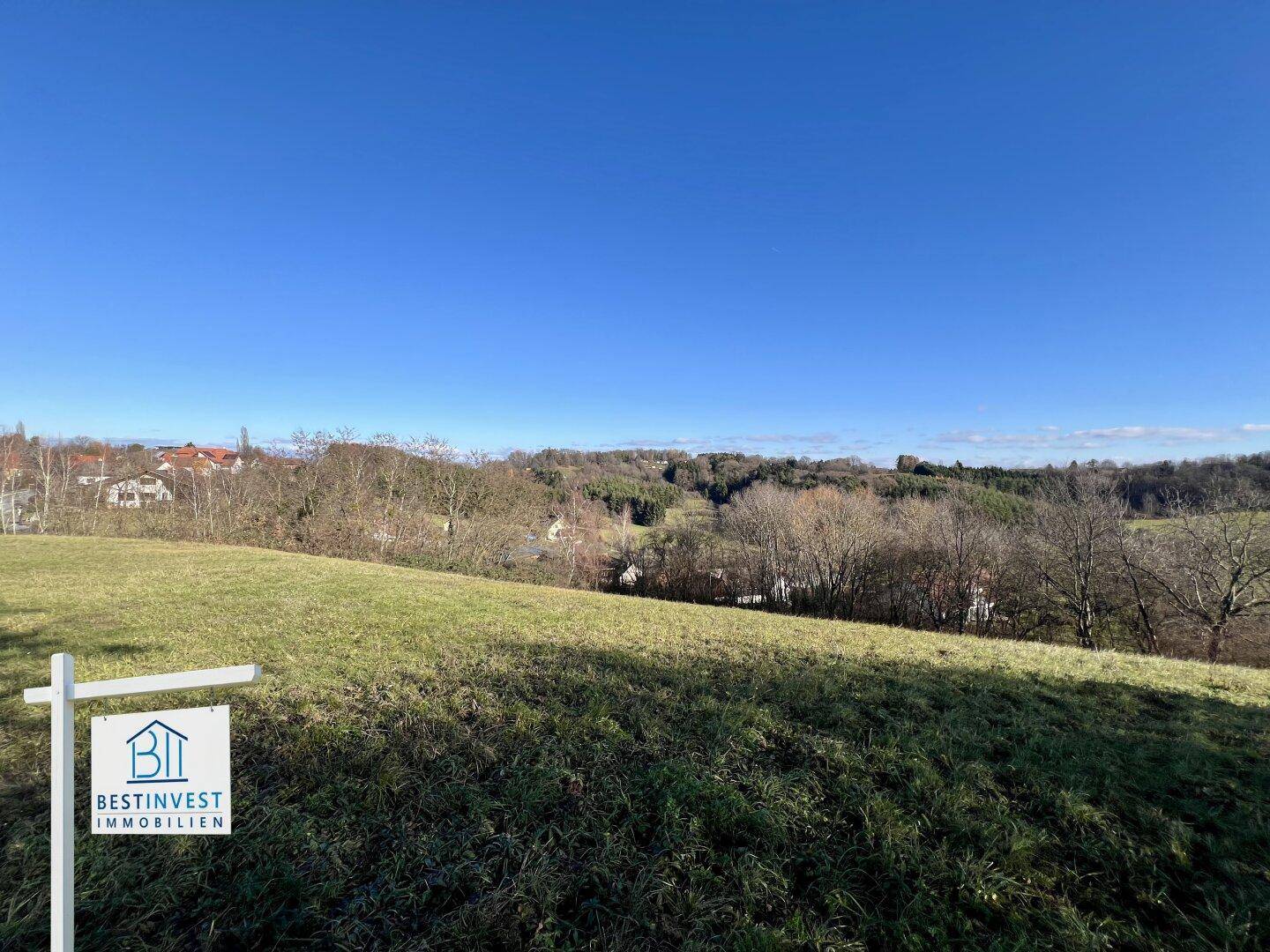 Sonniger Baugrund mit Fernblick im Südburgenland - Ansicht 6