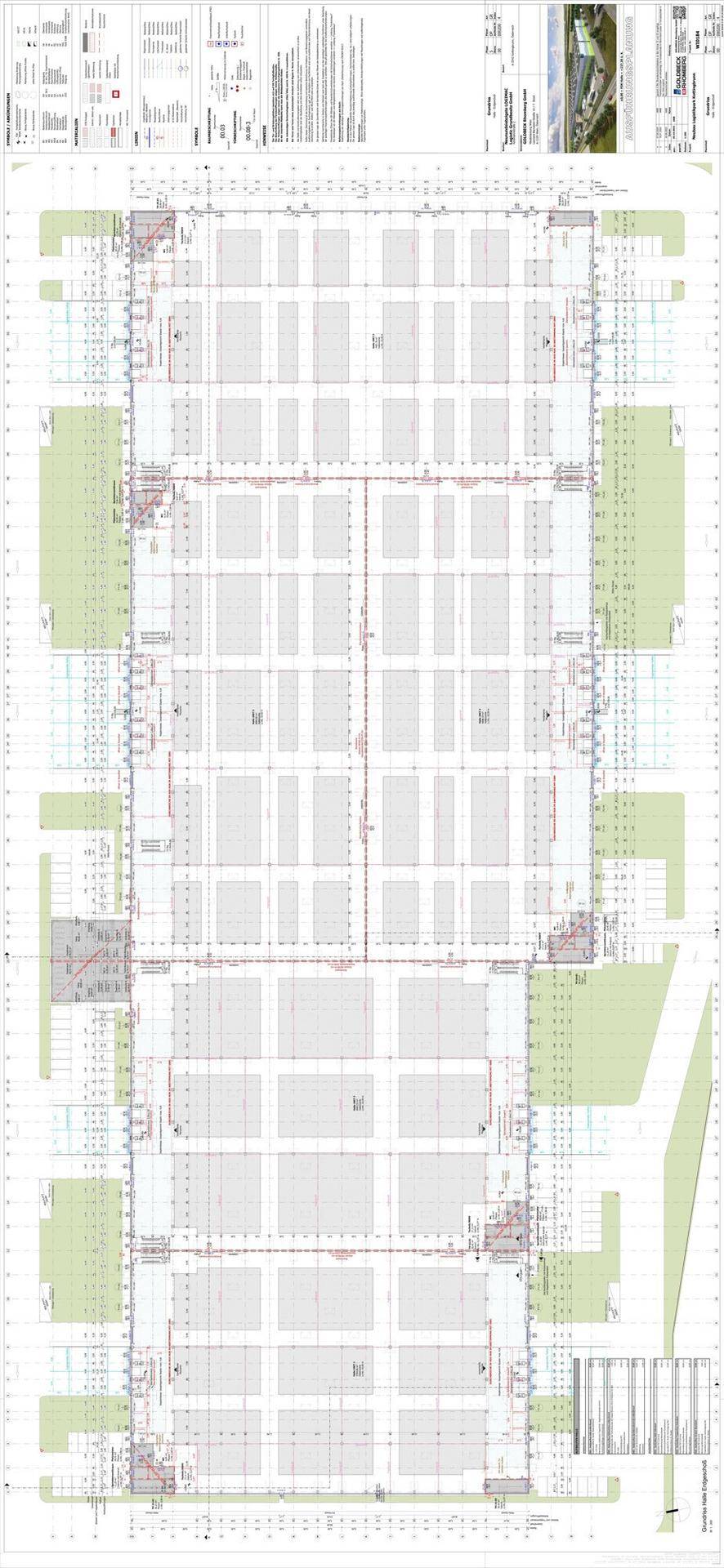 Grundriss - Halle EG