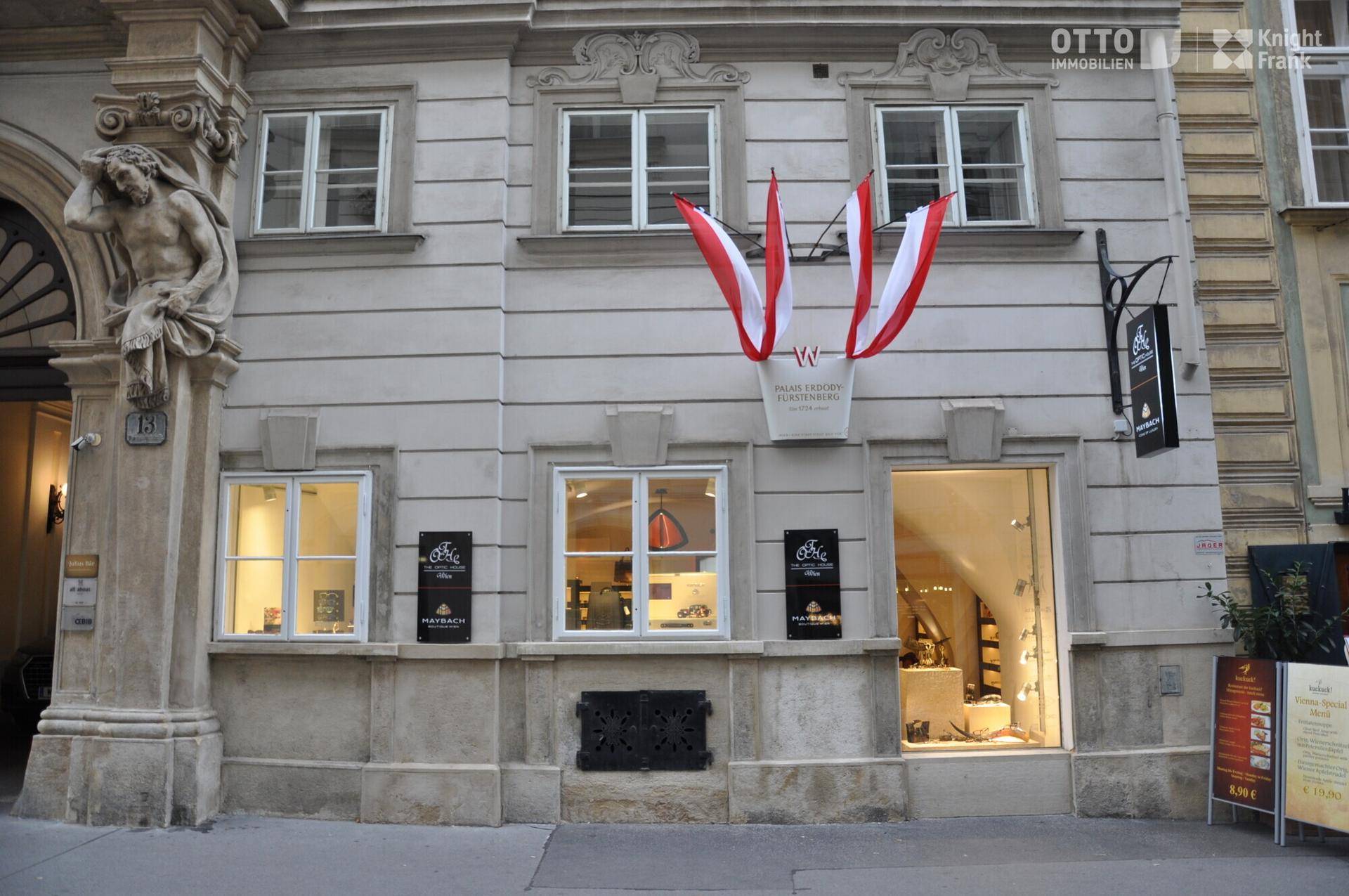 Prachtvolle Geschäftsfläche im Palais Erdödy-Fürstenberg - Widok 2
