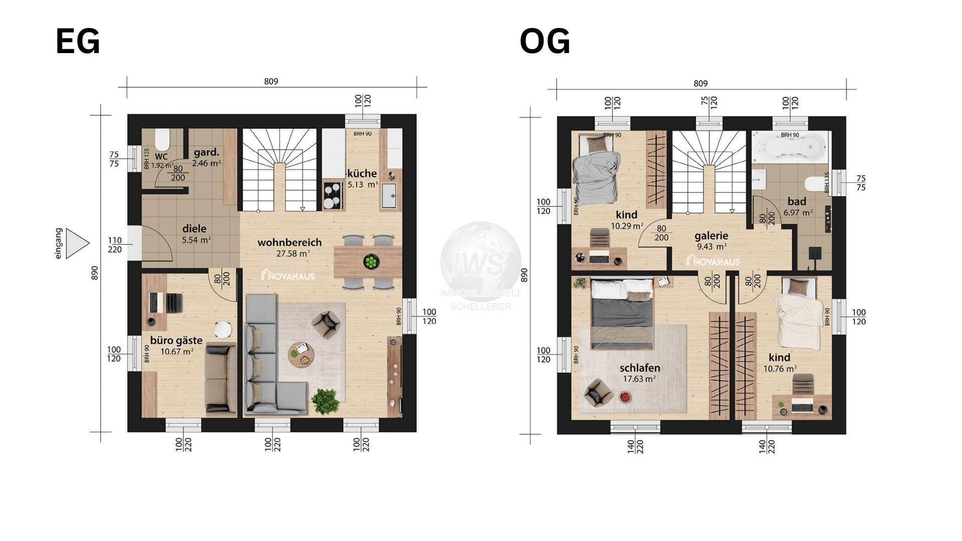 Immobilie in Prambachkirchen - Traumhaus in Prambachkirchen - 5 Zimmer auf 110m² Wohnfläche - Bild 6