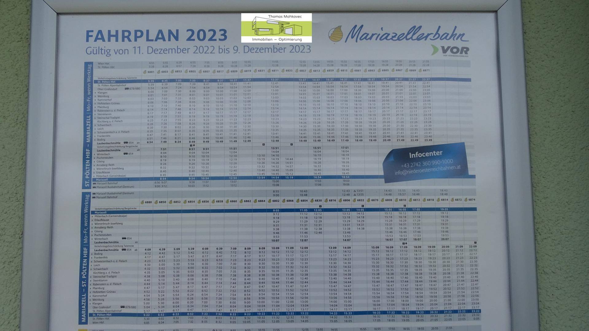 2 Fahrplan Mariazellerbahn