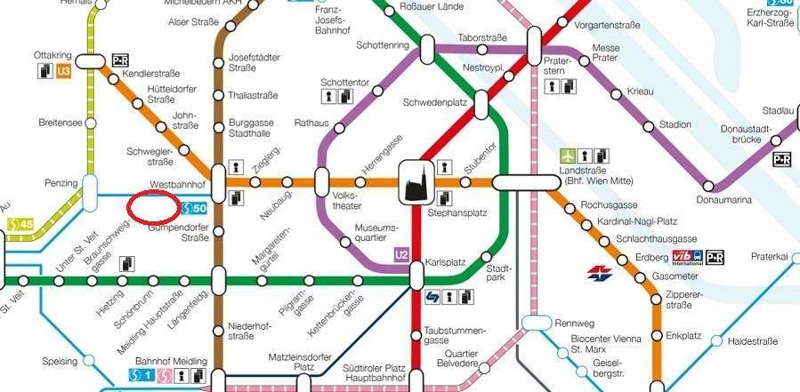 1 U-Bahn Plan